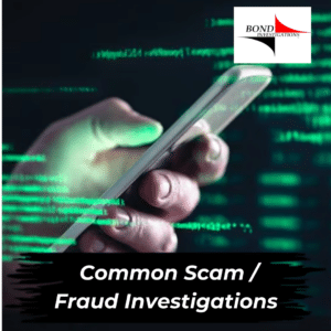 Common Scam _ Fraud Investigations