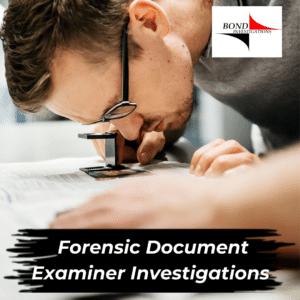 Forensic Document Examiner Investigations by Top rank detectives